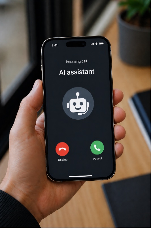AI caller in action