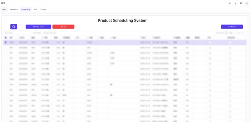 Custom operations platform interface